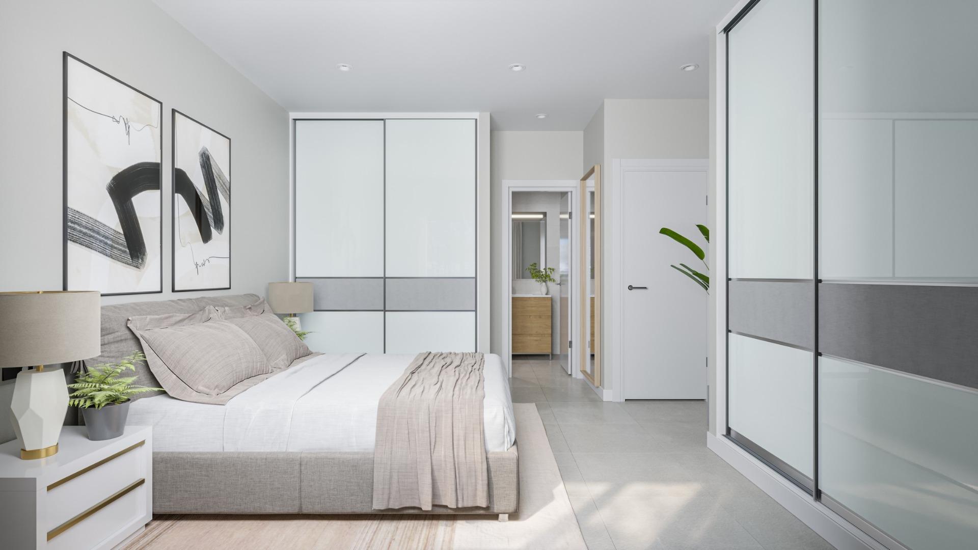 Villas pareadas de nueva construcción en Puerto de Mazarrón, cerca de la playa