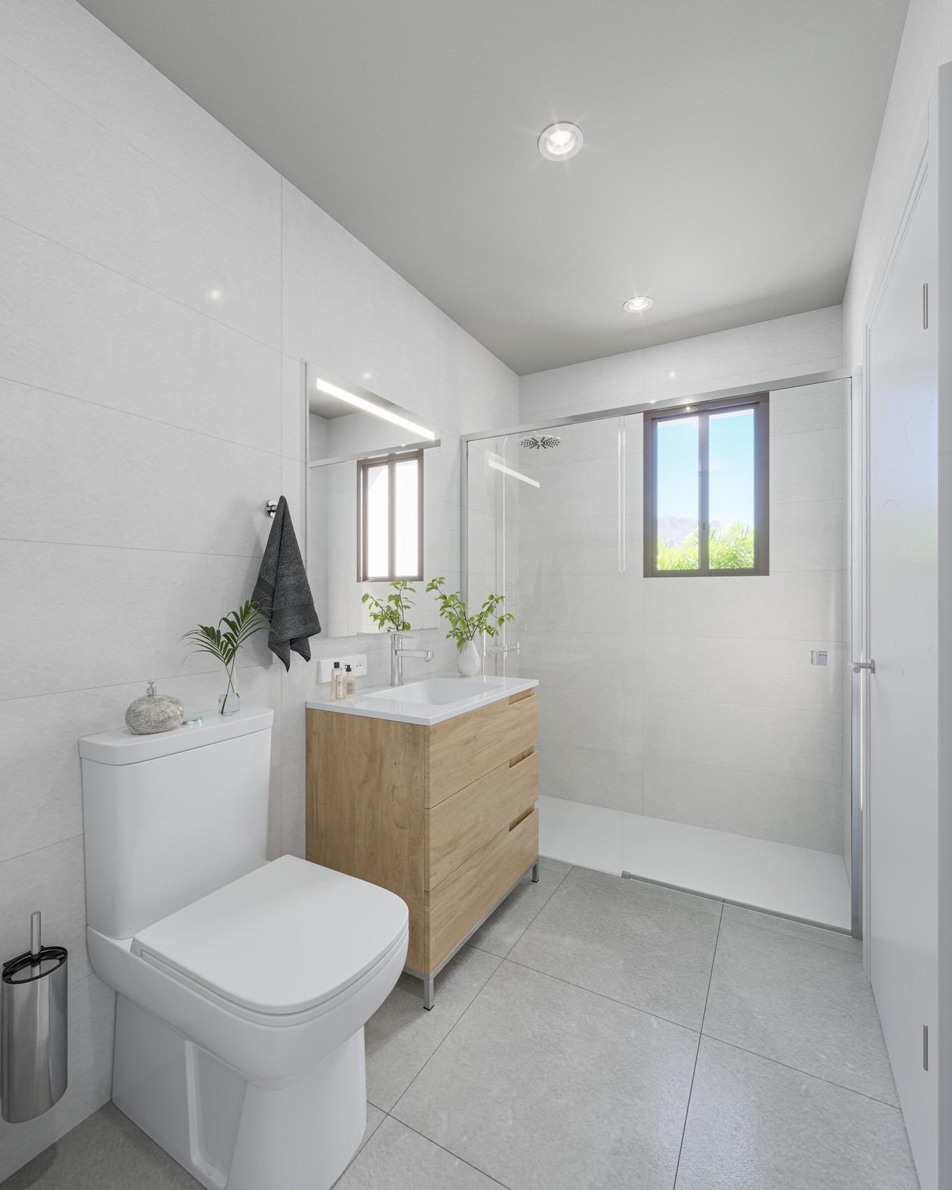 Villas pareadas de nueva construcción en Puerto de Mazarrón, cerca de la playa