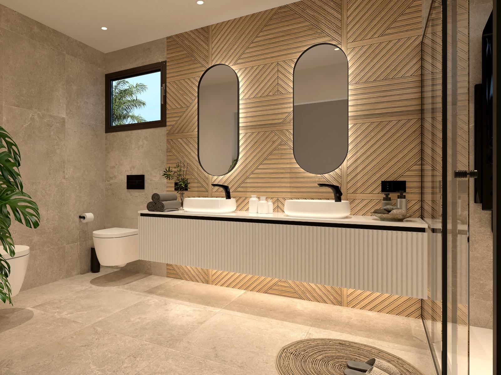 Modernas villas adosadas con piscina privada en Las Filipinas-Orihuela Costa