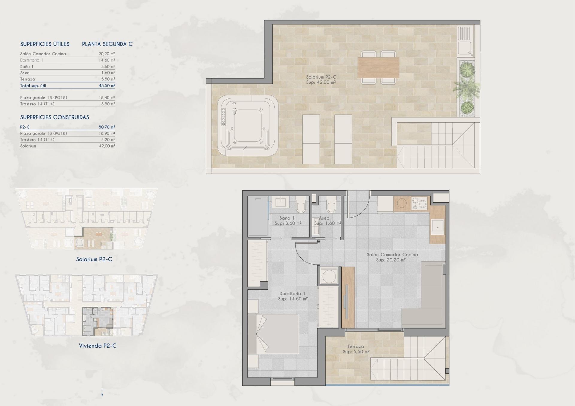 Apartamentos de nueva construcción en venta en Lo Pagan (San Pedro del Pinatar) cerca de la playa