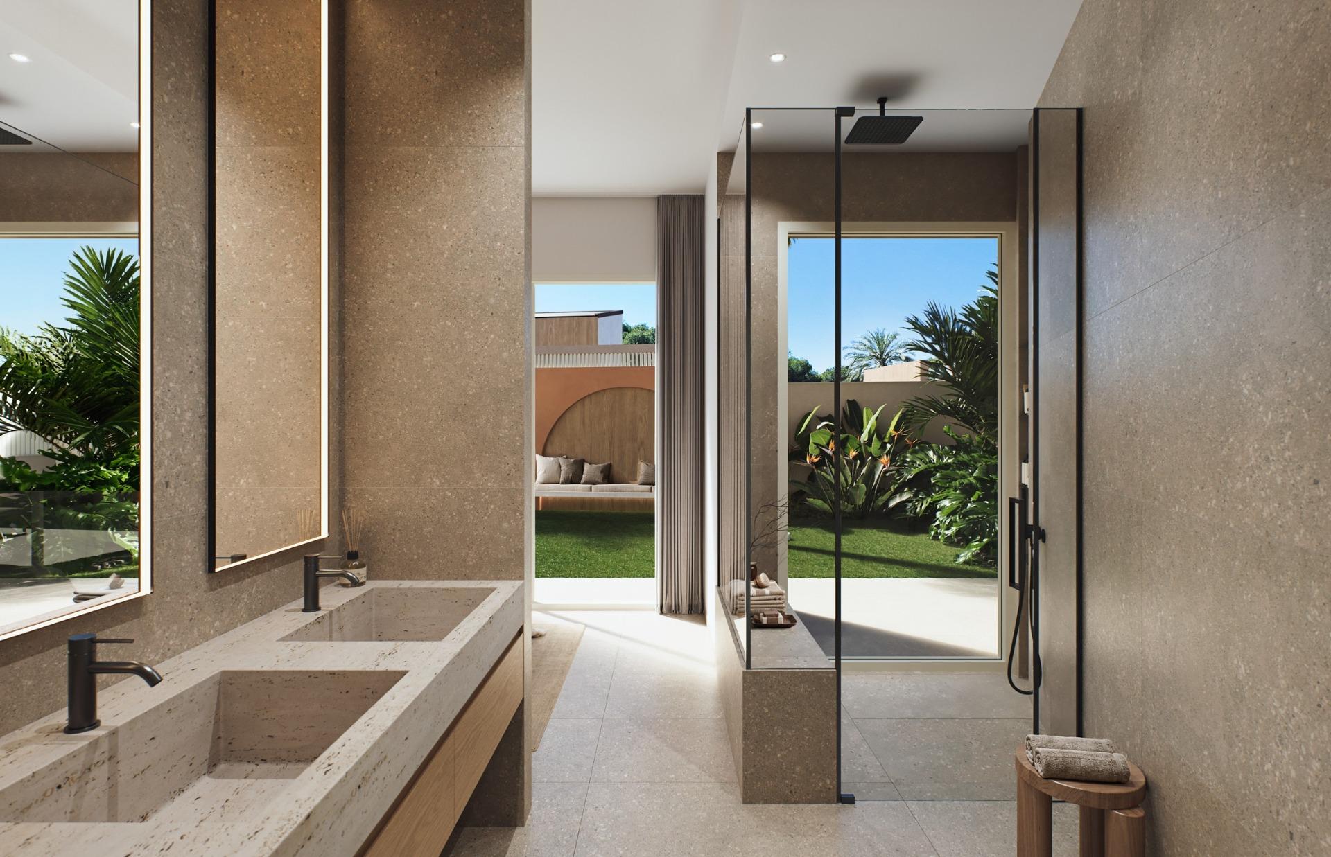 Villas de lujo de nueva construcción con vistas al mar en Dehesa de Campoamor, Costa Blanca Sur