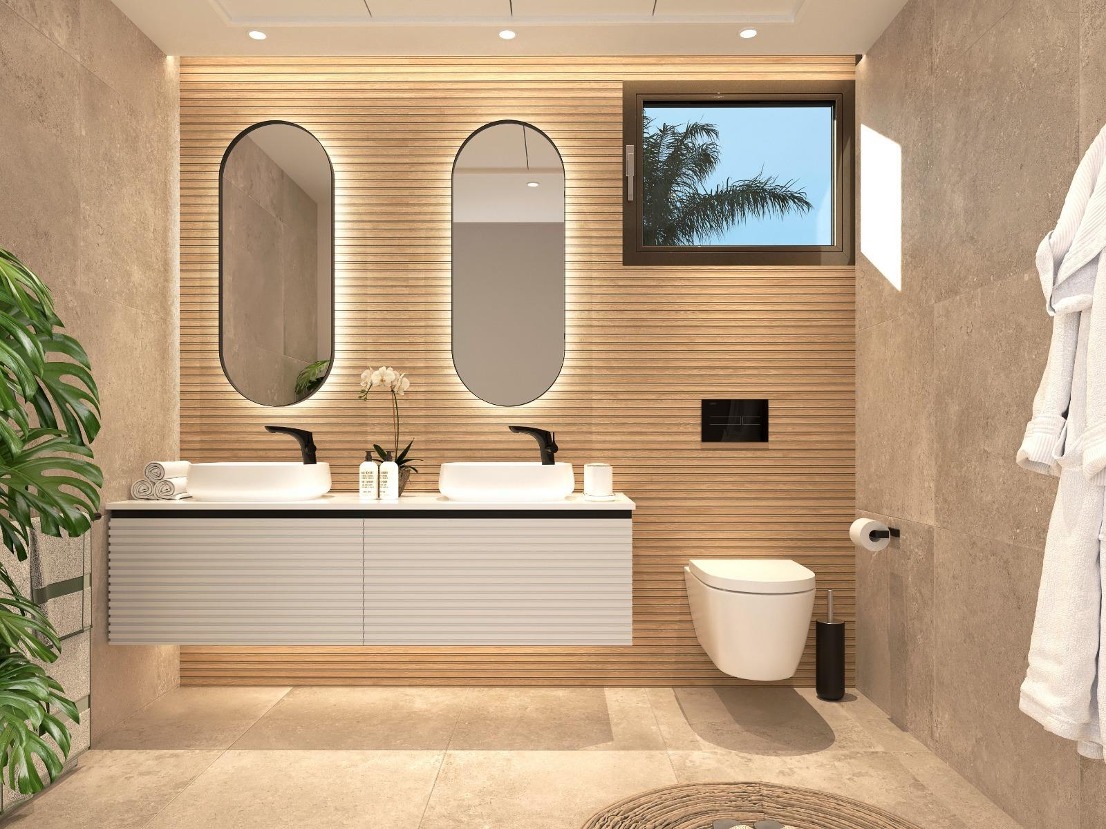 Modernas villas adosadas con piscina privada en Las Filipinas-Orihuela Costa