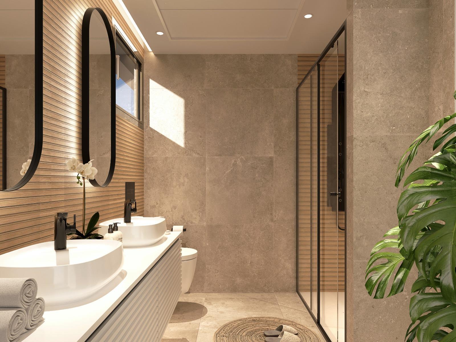 Modernas villas adosadas con piscina privada en Las Filipinas-Orihuela Costa