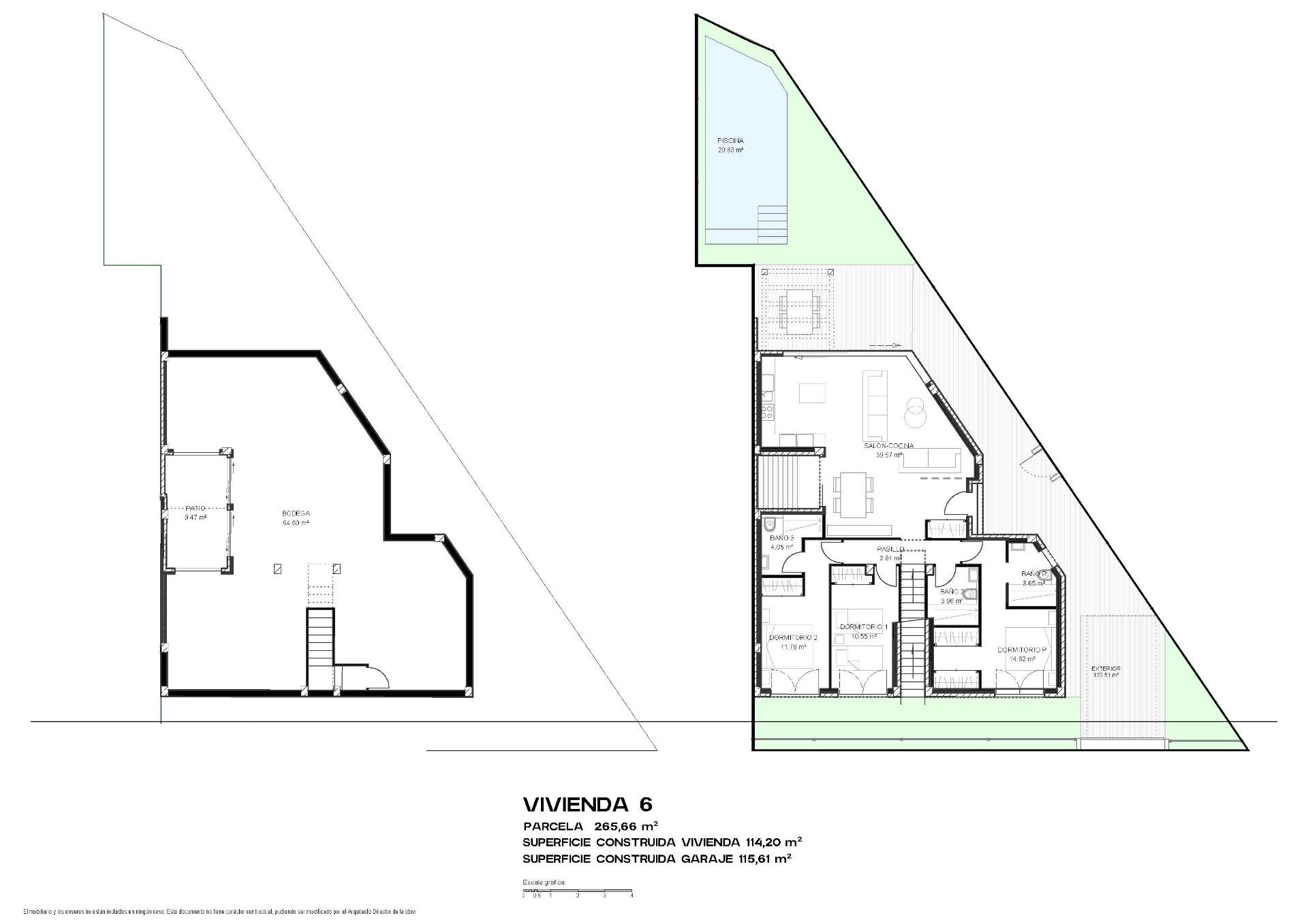Villas de nueva construcción con piscina privada en Santa Rosalia Lake and Life Resort, Murcia