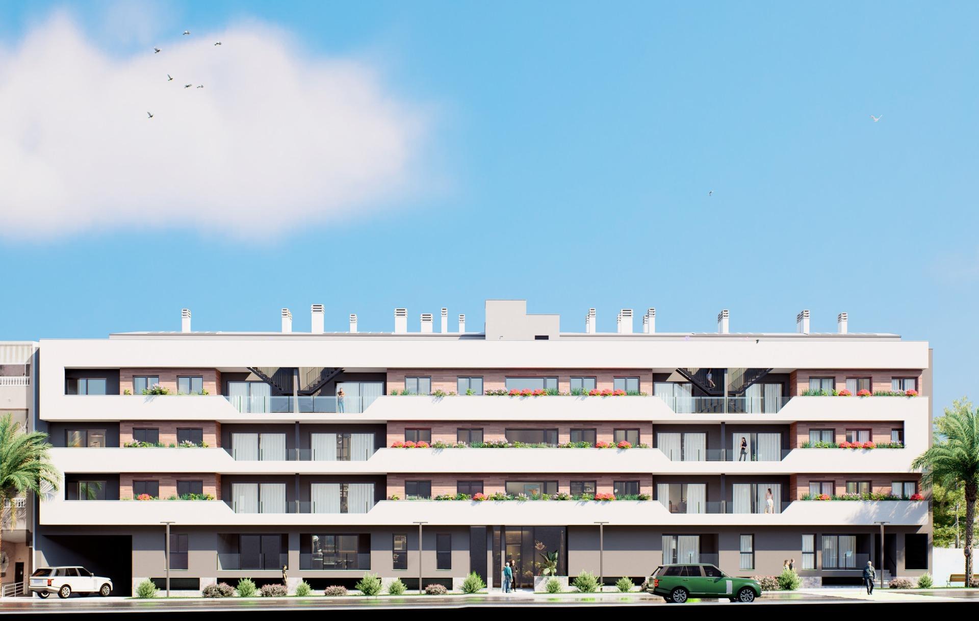 Apartamentos de nueva construcción en venta en Lo Pagan (San Pedro del Pinatar) cerca de la playa