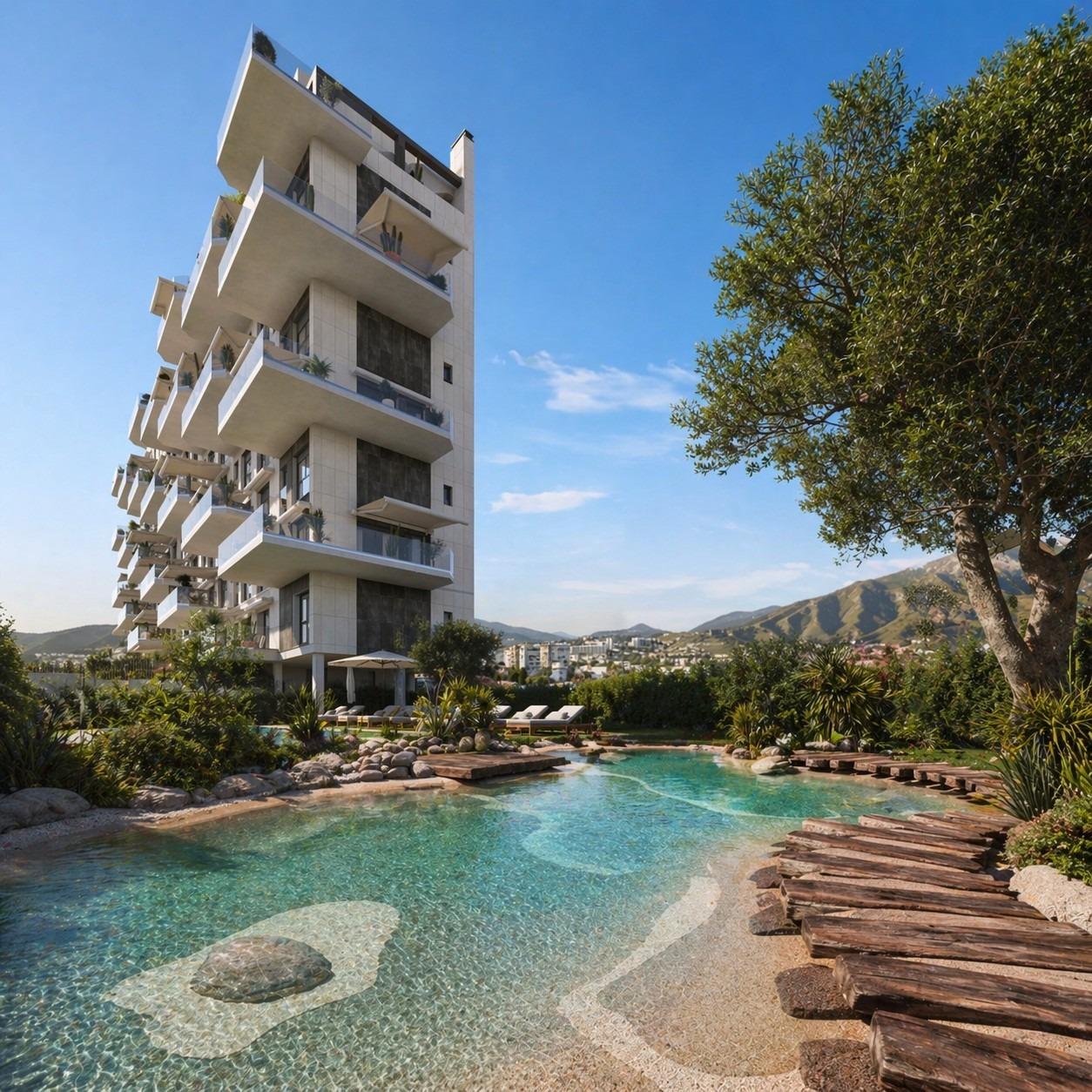 Apartamentos de lujo de nueva construcción en Cala Finestrat, cerca de la playa