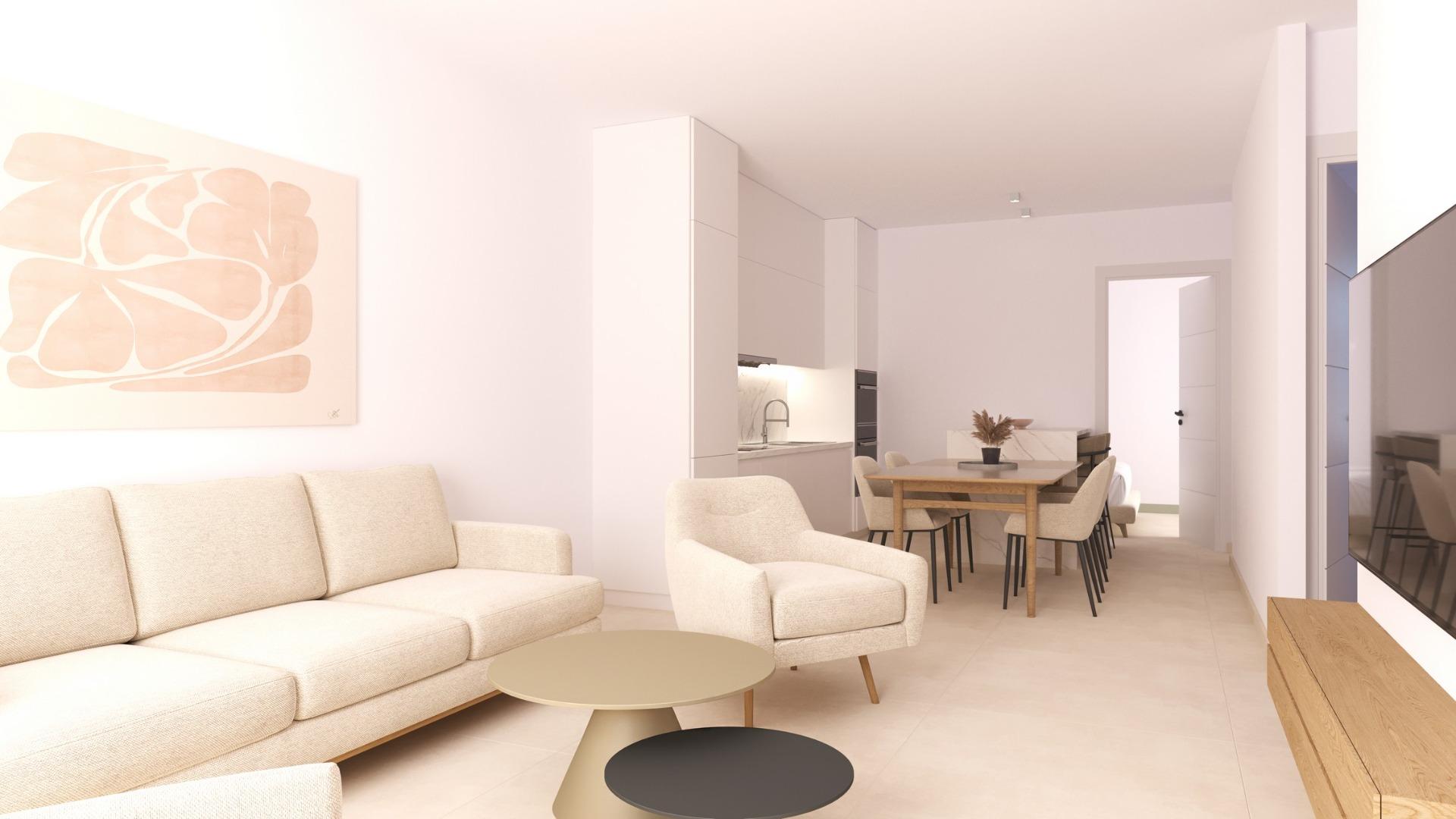 Modernos apartamentos de nueva construcción en San Cayetano, Torrepacheco, Murcia