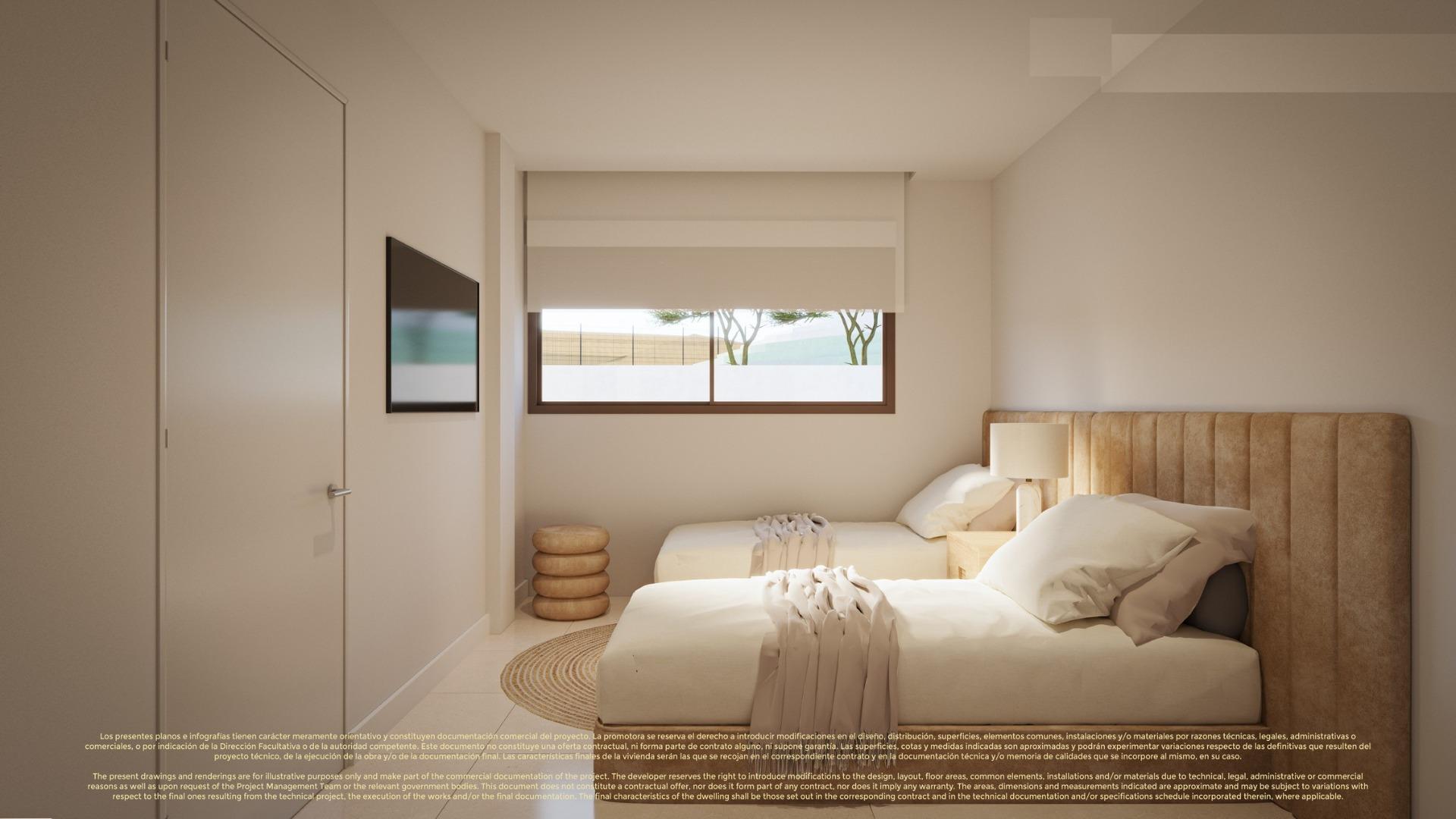 Apartamentos de nueva construcción y chalés adosados en Corvera Hills Golf-Murcia