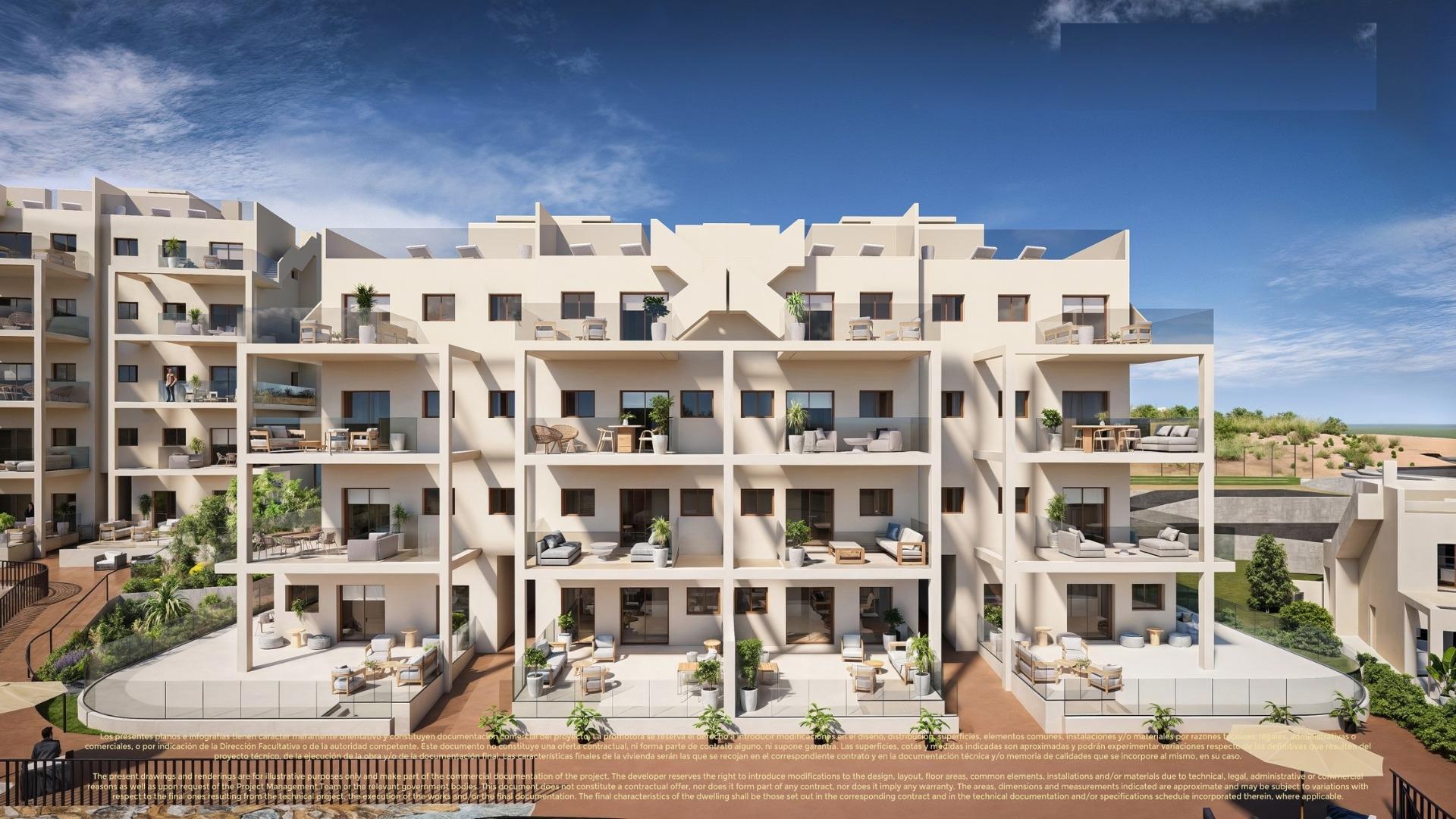 Apartamentos de nueva construcción y chalés adosados en Corvera Hills Golf-Murcia