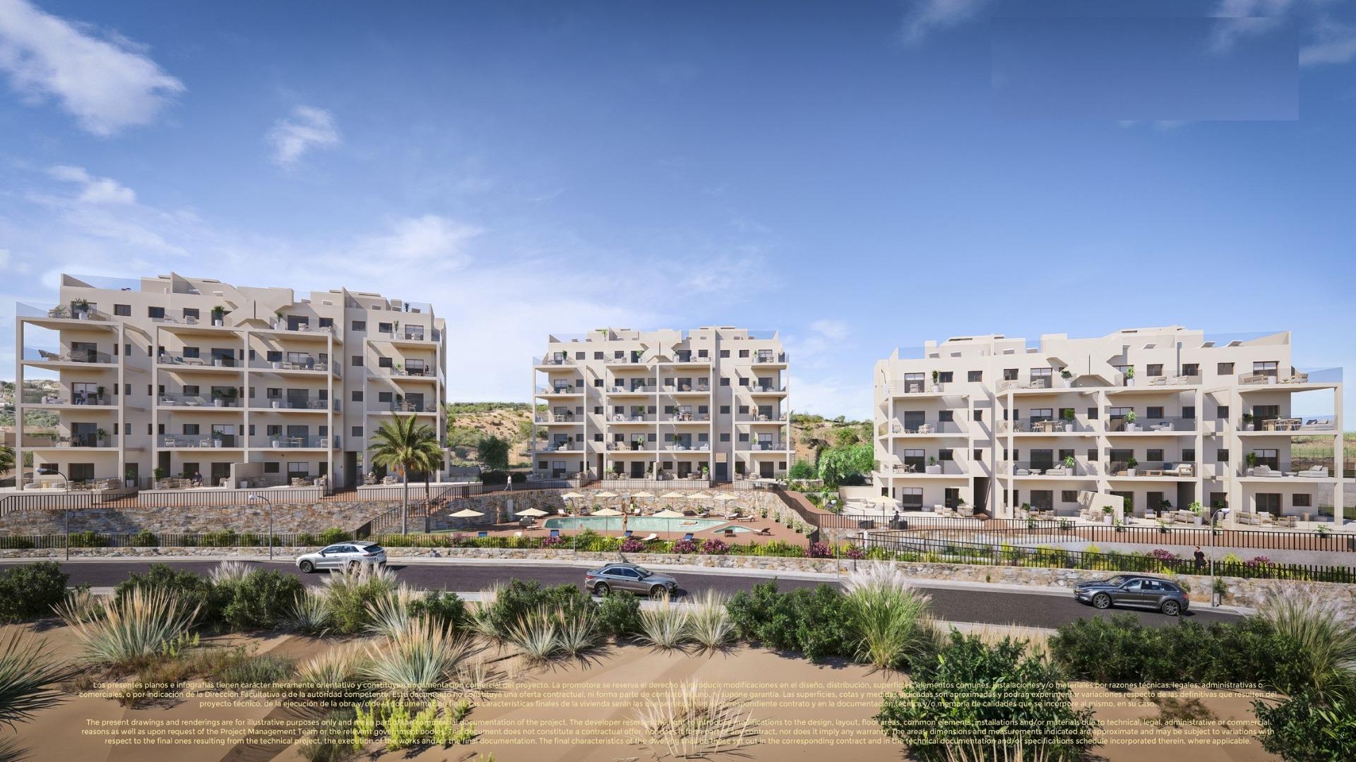 Apartamentos de nueva construcción y chalés adosados en Corvera Hills Golf-Murcia
