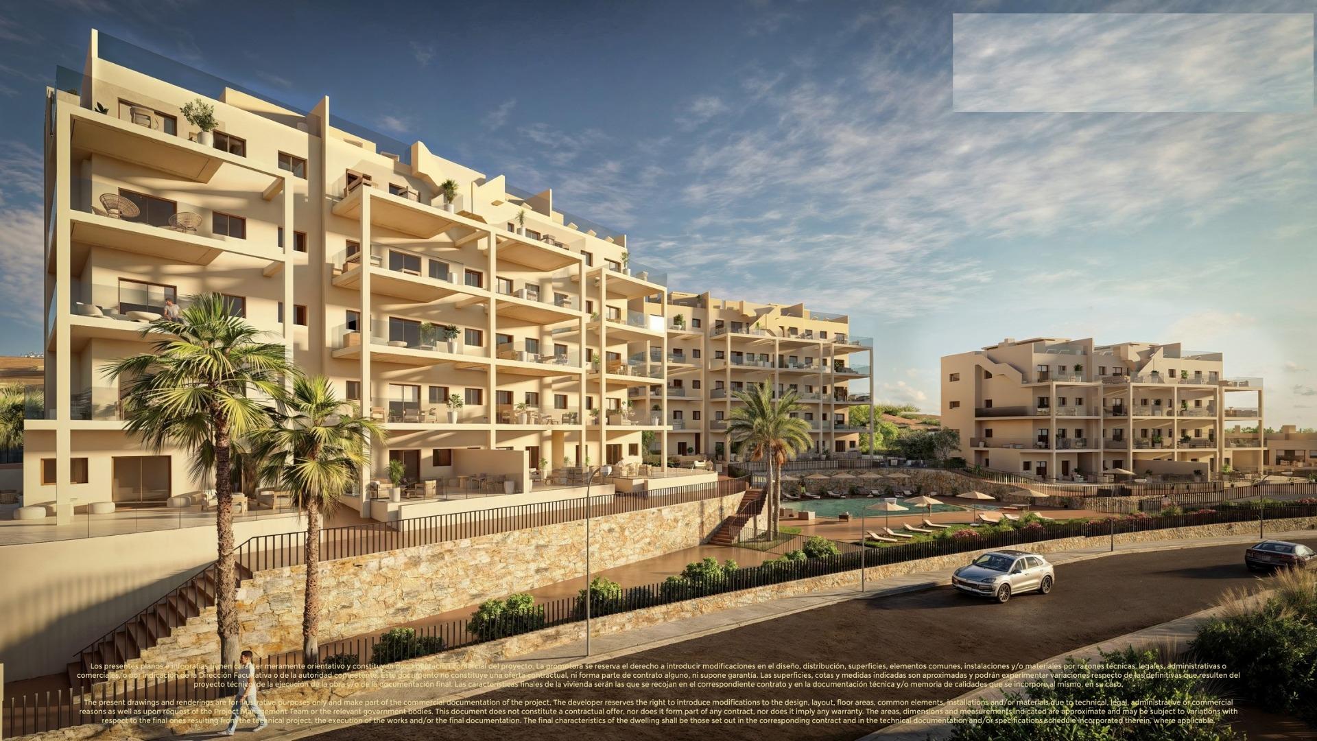 Apartamentos de nueva construcción y chalés adosados en Corvera Hills Golf-Murcia