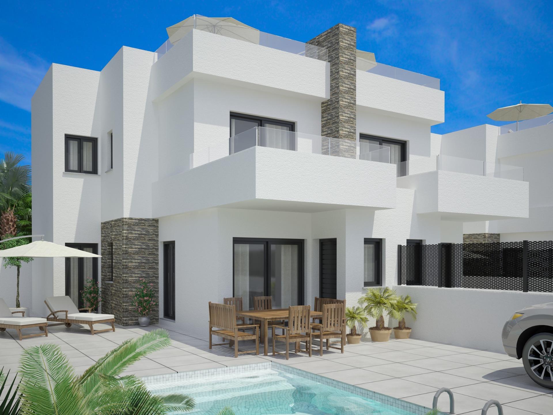 Villas adosadas de lujo de nueva construcción en Vistabella Golf Resort