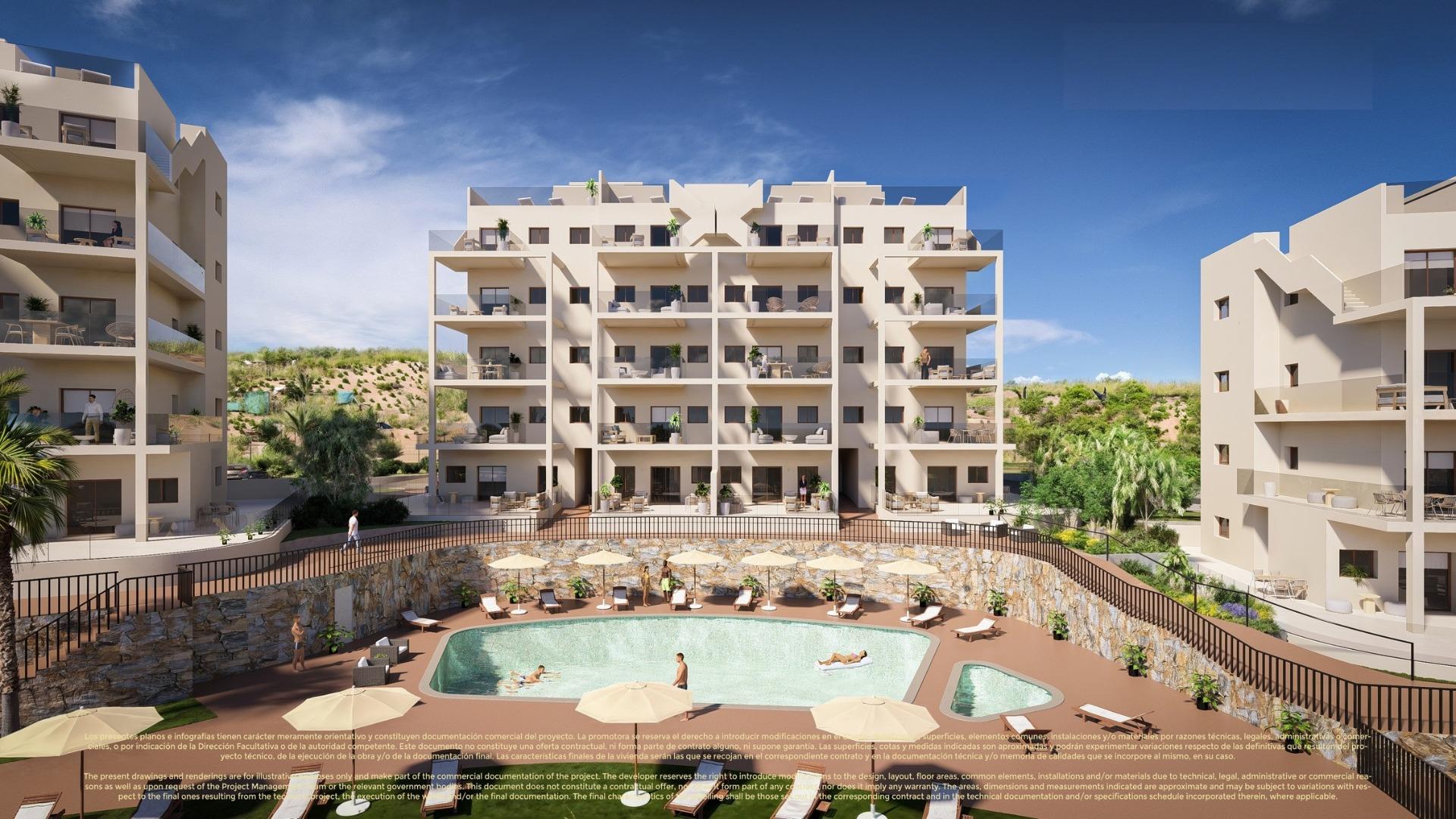 Apartamentos de nueva construcción y chalés adosados en Corvera Hills Golf-Murcia