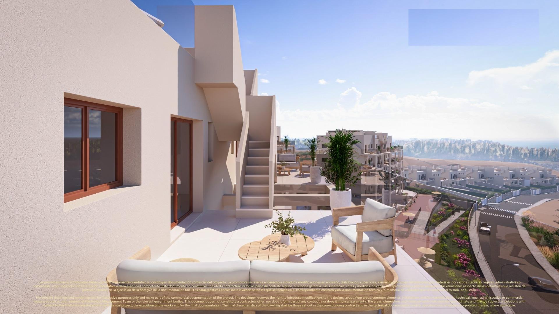 Apartamentos de nueva construcción y chalés adosados en Corvera Hills Golf-Murcia