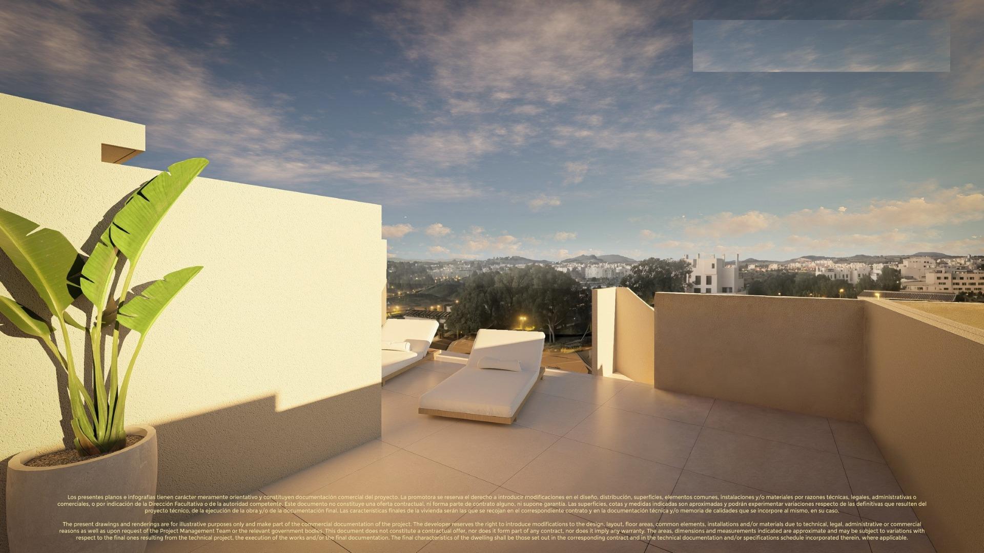 Apartamentos de nueva construcción y chalés adosados en Corvera Hills Golf-Murcia