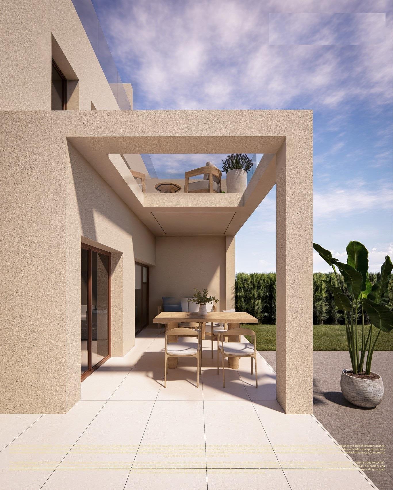 Apartamentos de nueva construcción y chalés adosados en Corvera Hills Golf-Murcia