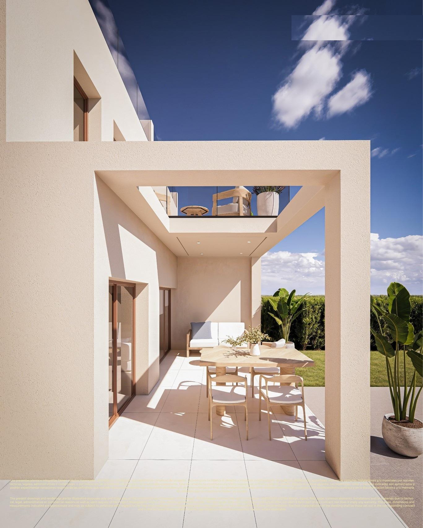 Apartamentos de nueva construcción y chalés adosados en Corvera Hills Golf-Murcia
