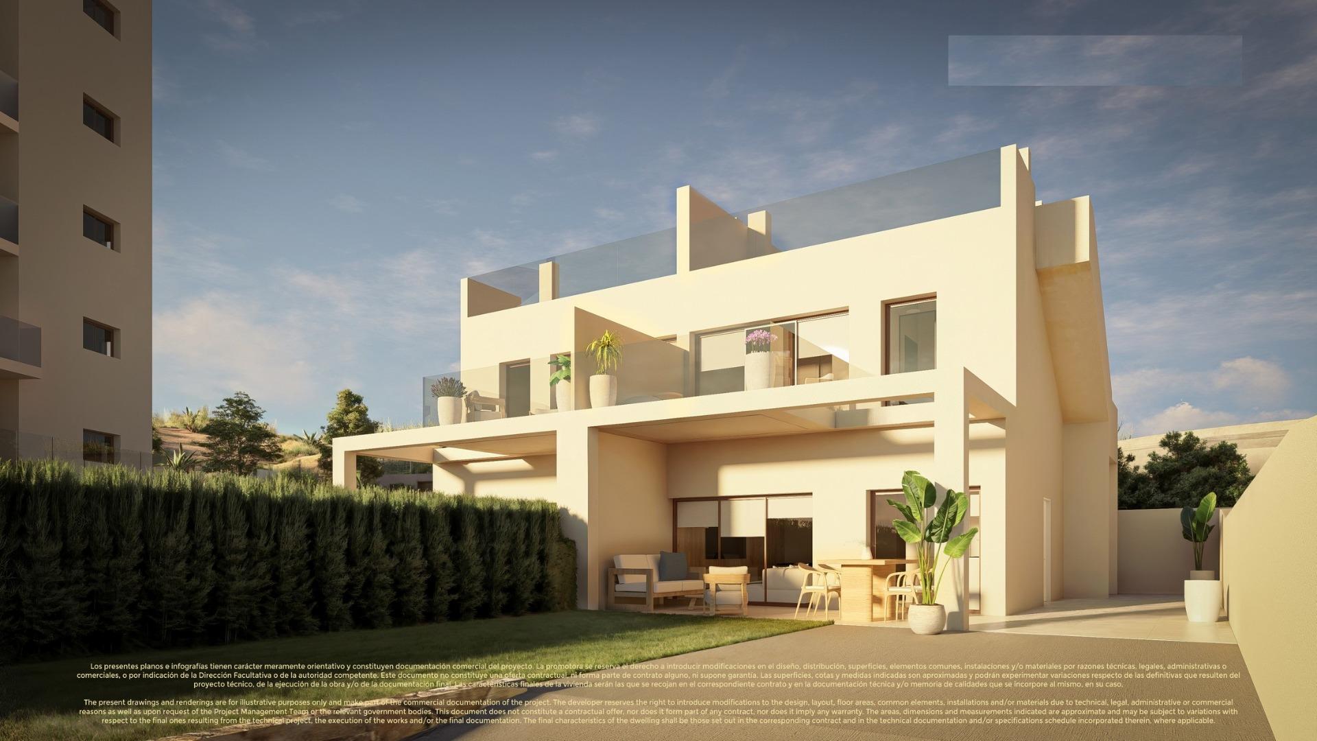 Apartamentos de nueva construcción y chalés adosados en Corvera Hills Golf-Murcia