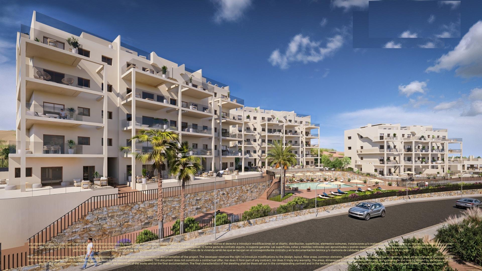 Apartamentos de nueva construcción y chalés adosados en Corvera Hills Golf-Murcia