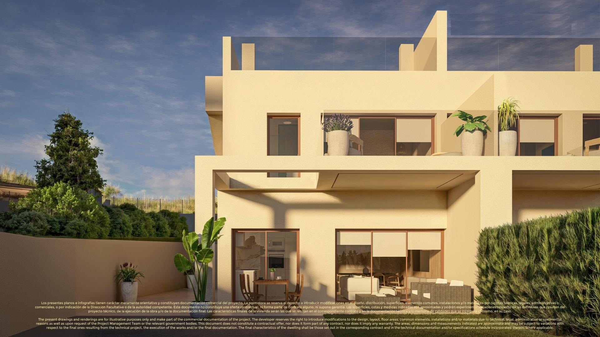 Apartamentos de nueva construcción y chalés adosados en Corvera Hills Golf-Murcia