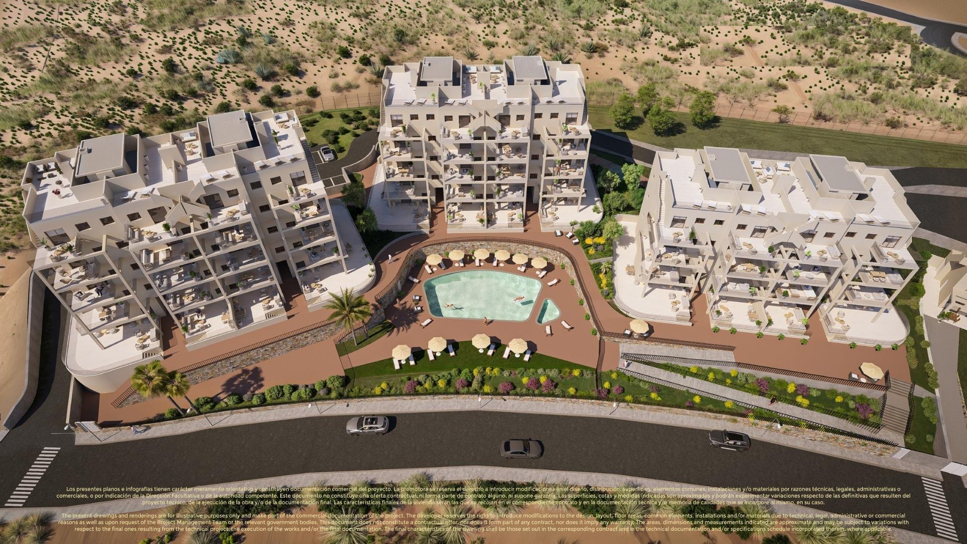 Apartamentos de nueva construcción y chalés adosados en Corvera Hills Golf-Murcia