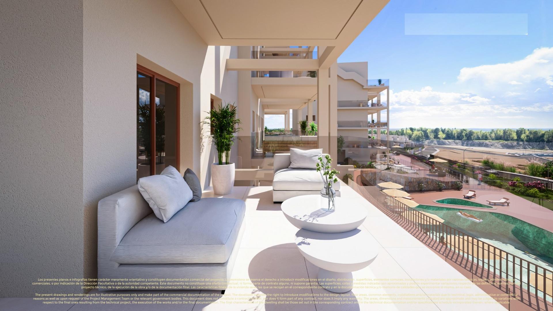 Apartamentos de nueva construcción y chalés adosados en Corvera Hills Golf-Murcia