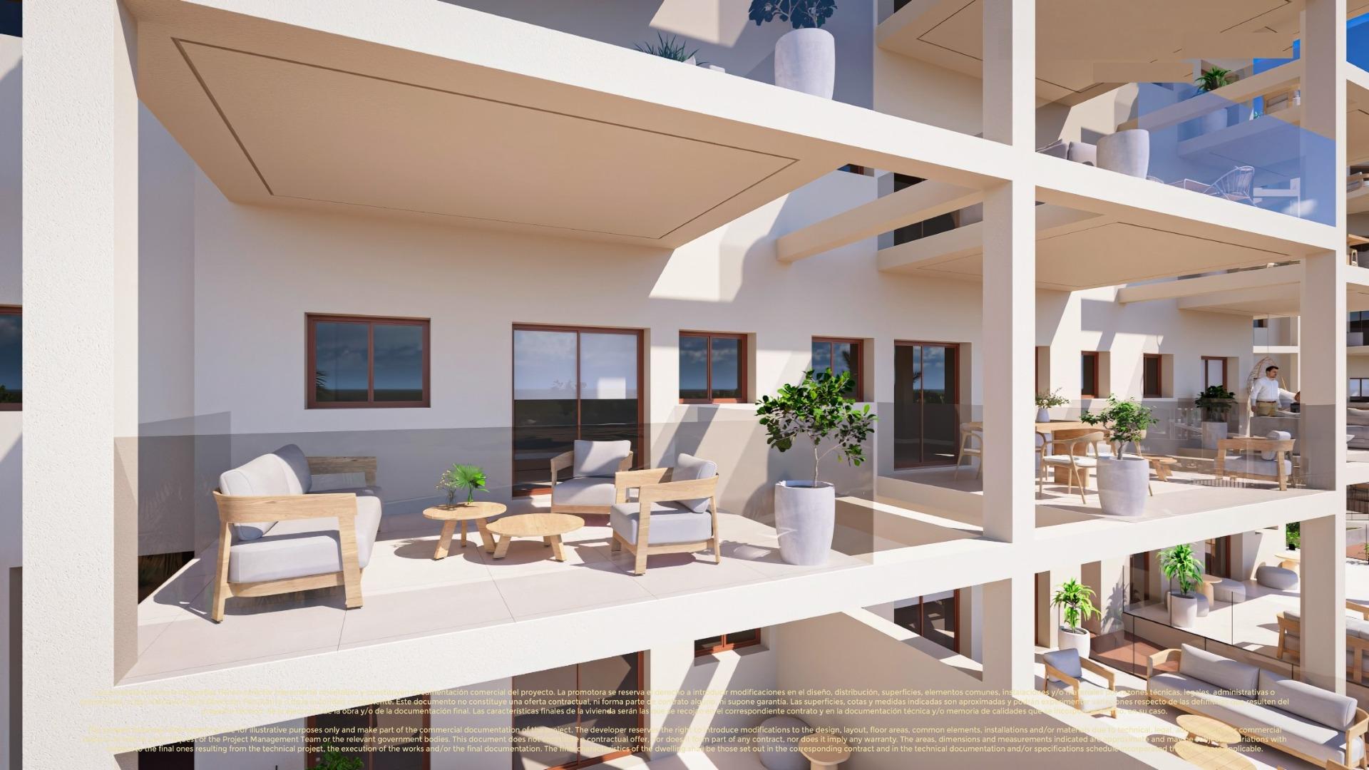 Apartamentos de nueva construcción y chalés adosados en Corvera Hills Golf-Murcia