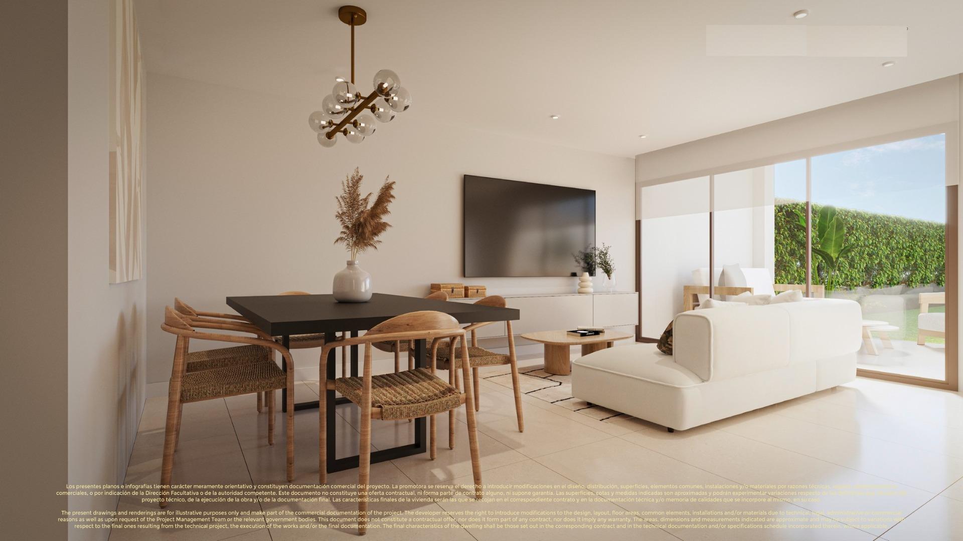 Apartamentos de nueva construcción y chalés adosados en Corvera Hills Golf-Murcia