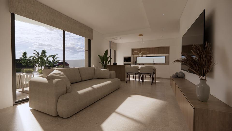 Villas de nueva construcción con piscina privada y solárium en San Luis, Torrevieja