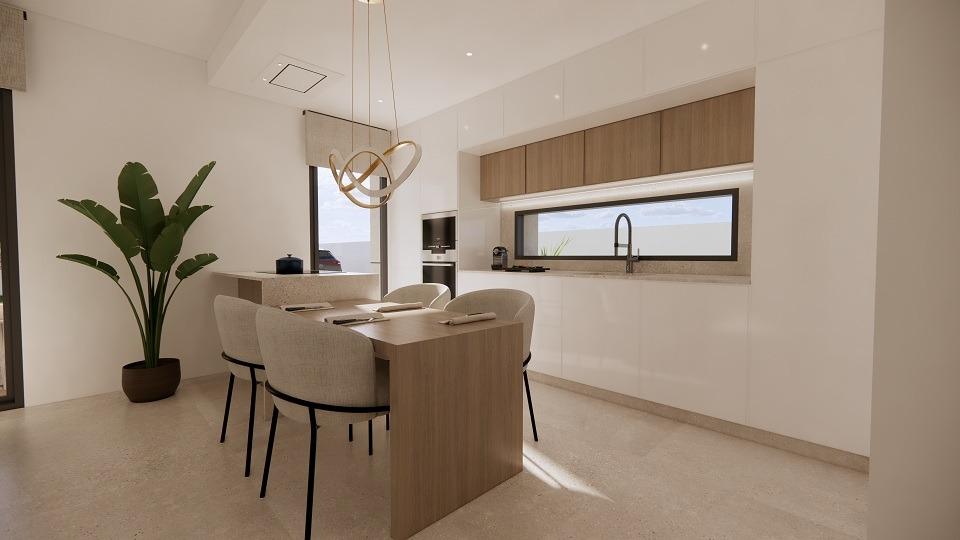 Villas de nueva construcción con piscina privada y solárium en San Luis, Torrevieja