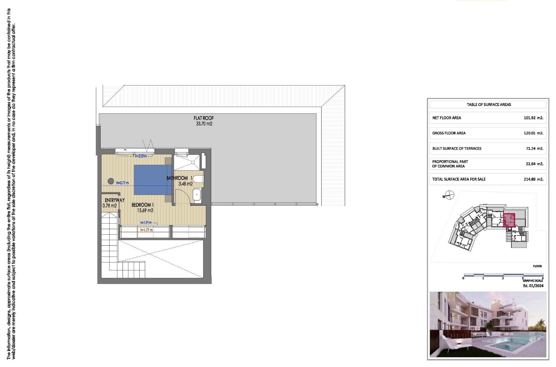 Apartamentos de nueva construcción en Cala Blanca, Jávea, a solo 100 metros del mar