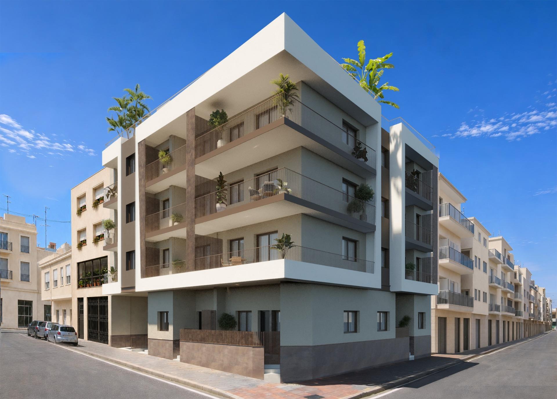 Apartamentos de nueva construcción en el corazón de Santa Pola, a solo 600 metros de la playa
