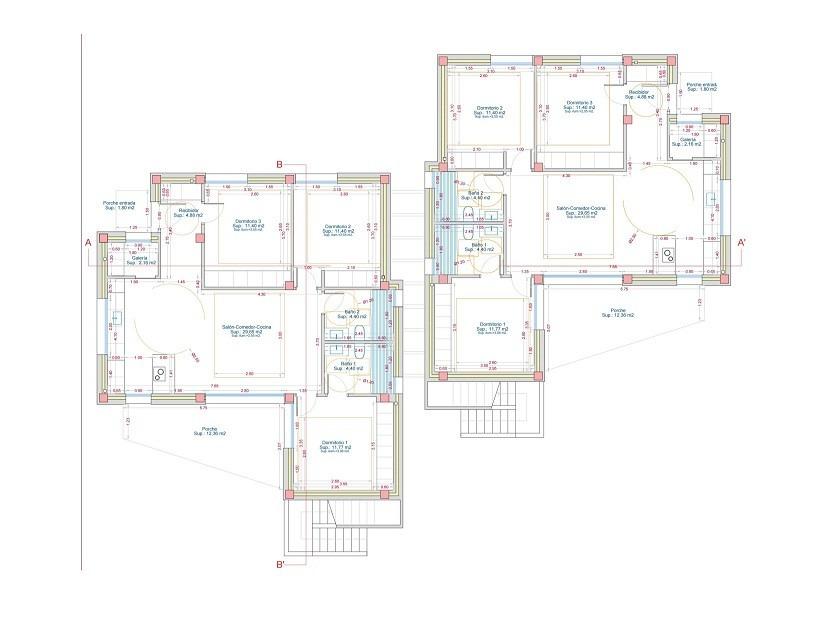 Villas de nueva construcción con piscina privada y solárium en San Luis, Torrevieja