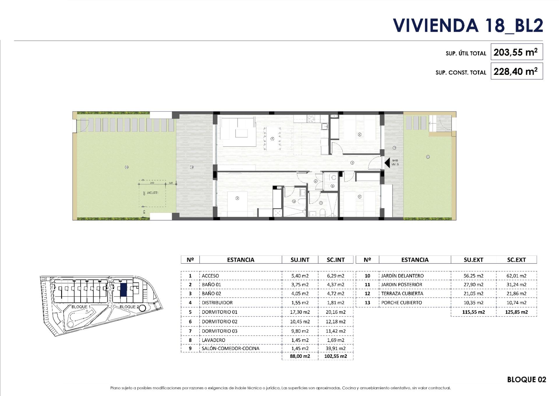 Residencial con bungalows, adosados y villas en La Manga Club