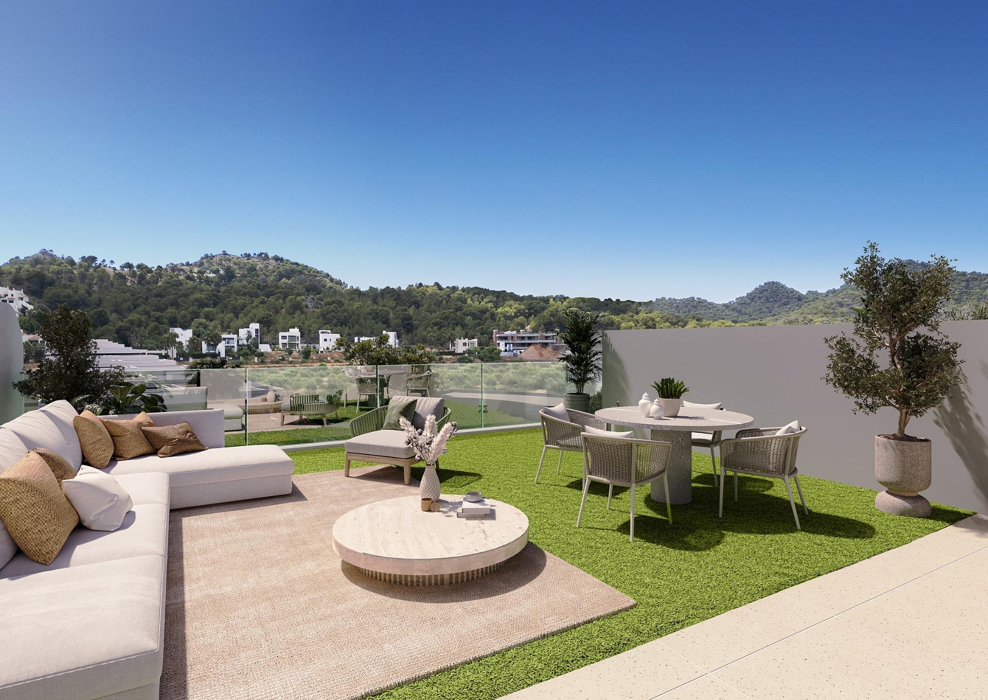 Residencial con bungalows, adosados y villas en La Manga Club