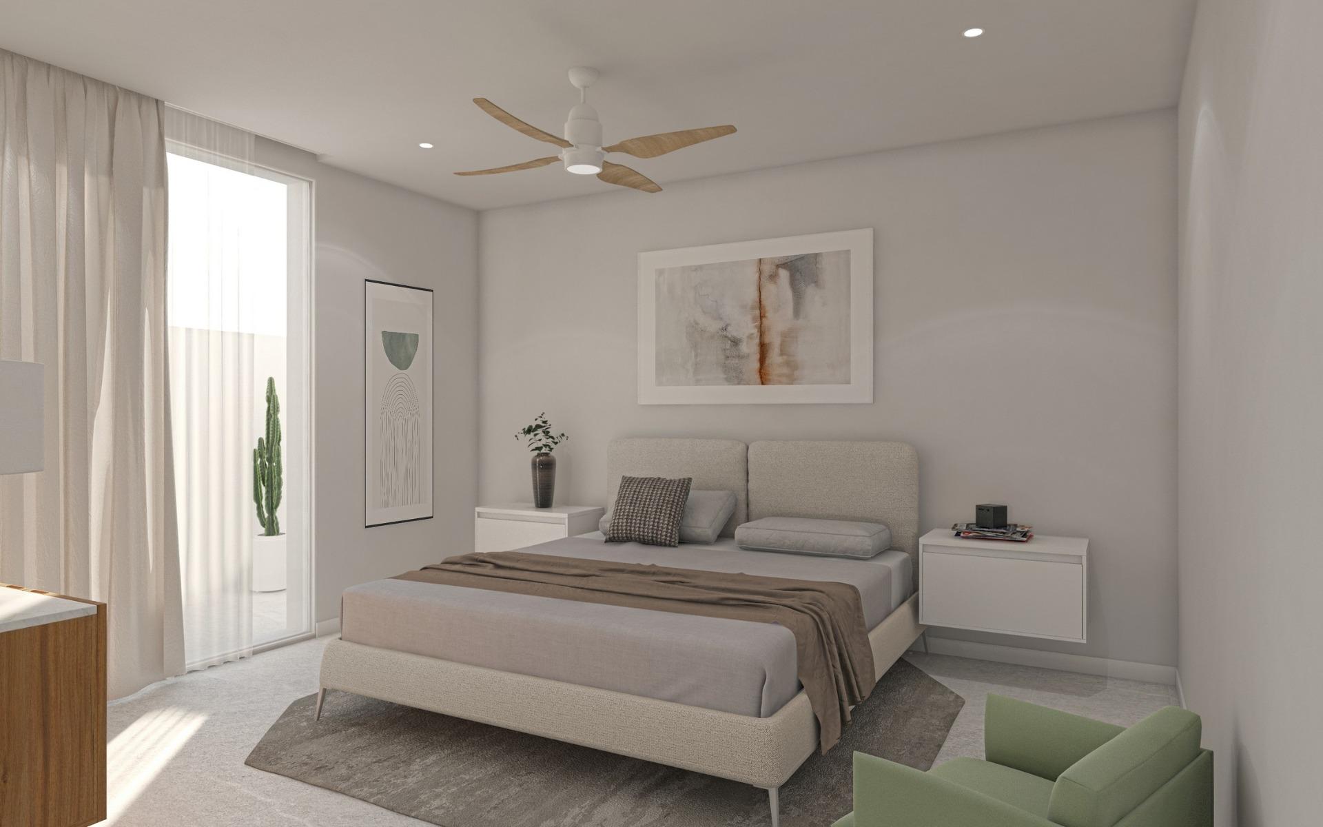 Apartamentos modernos con piscina comunitaria cerca de la playa en San Pedro del Pinatar