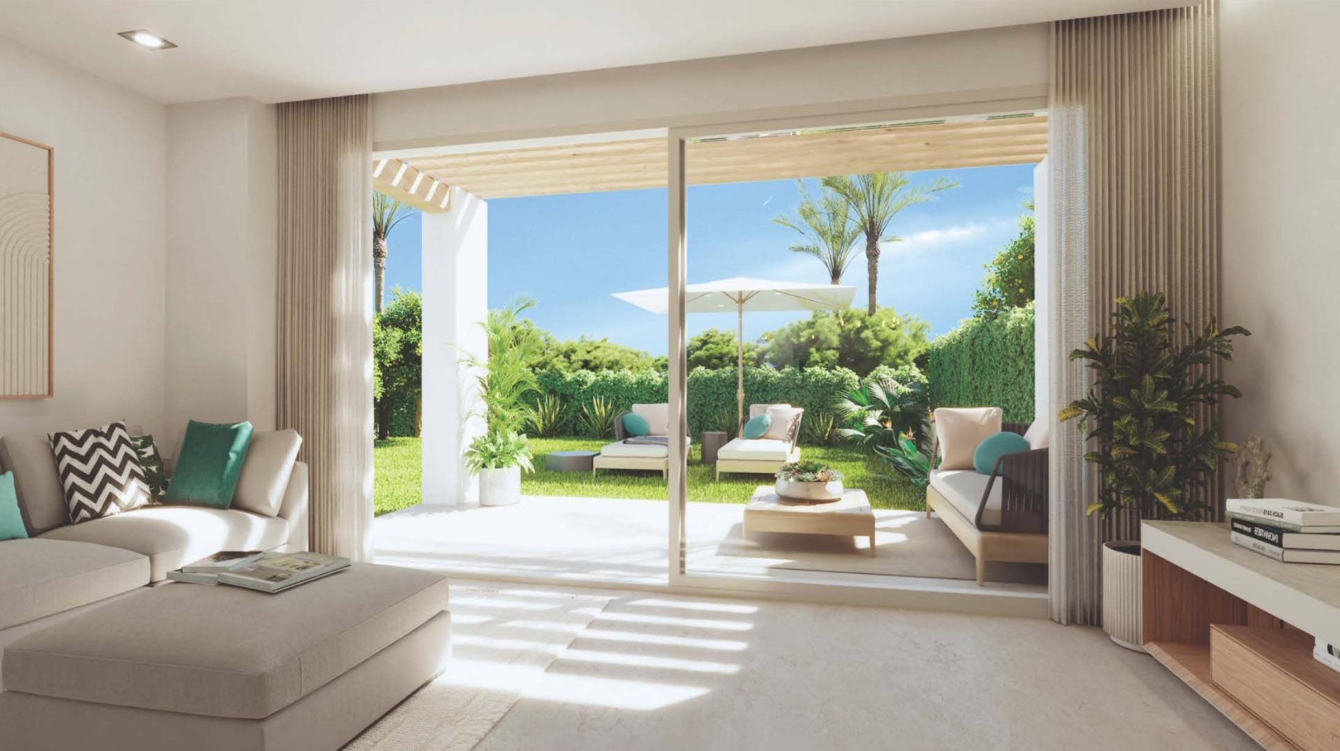 Apartamentos y adosados de lujo de nueva construcción en Sierra Cortina Resort