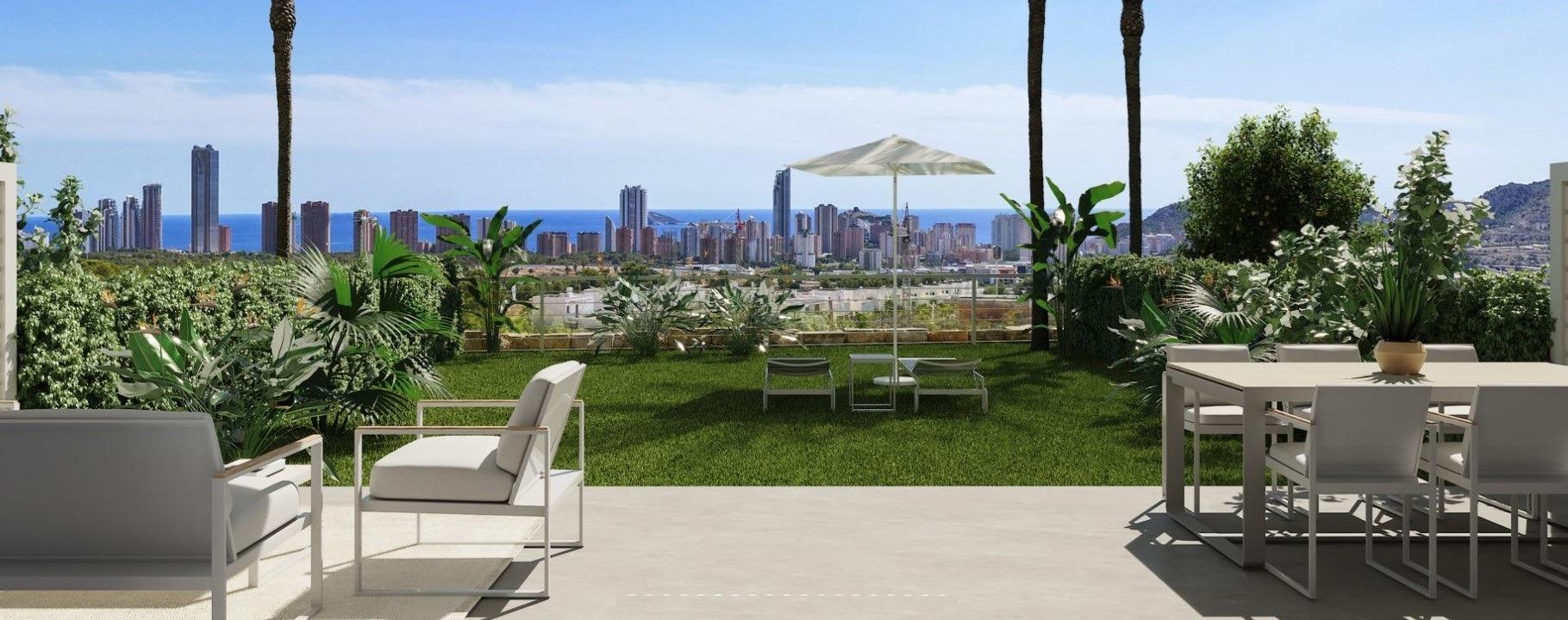 Apartamentos y adosados de lujo de nueva construcción en Sierra Cortina Resort