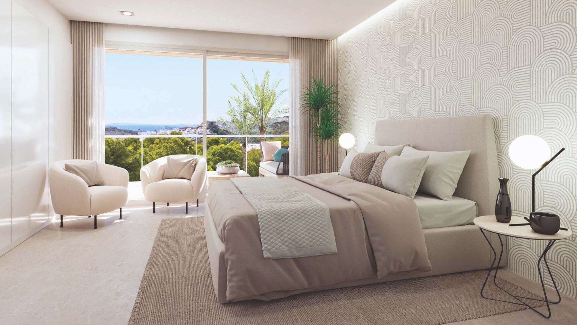Apartamentos y adosados de lujo de nueva construcción en Sierra Cortina Resort