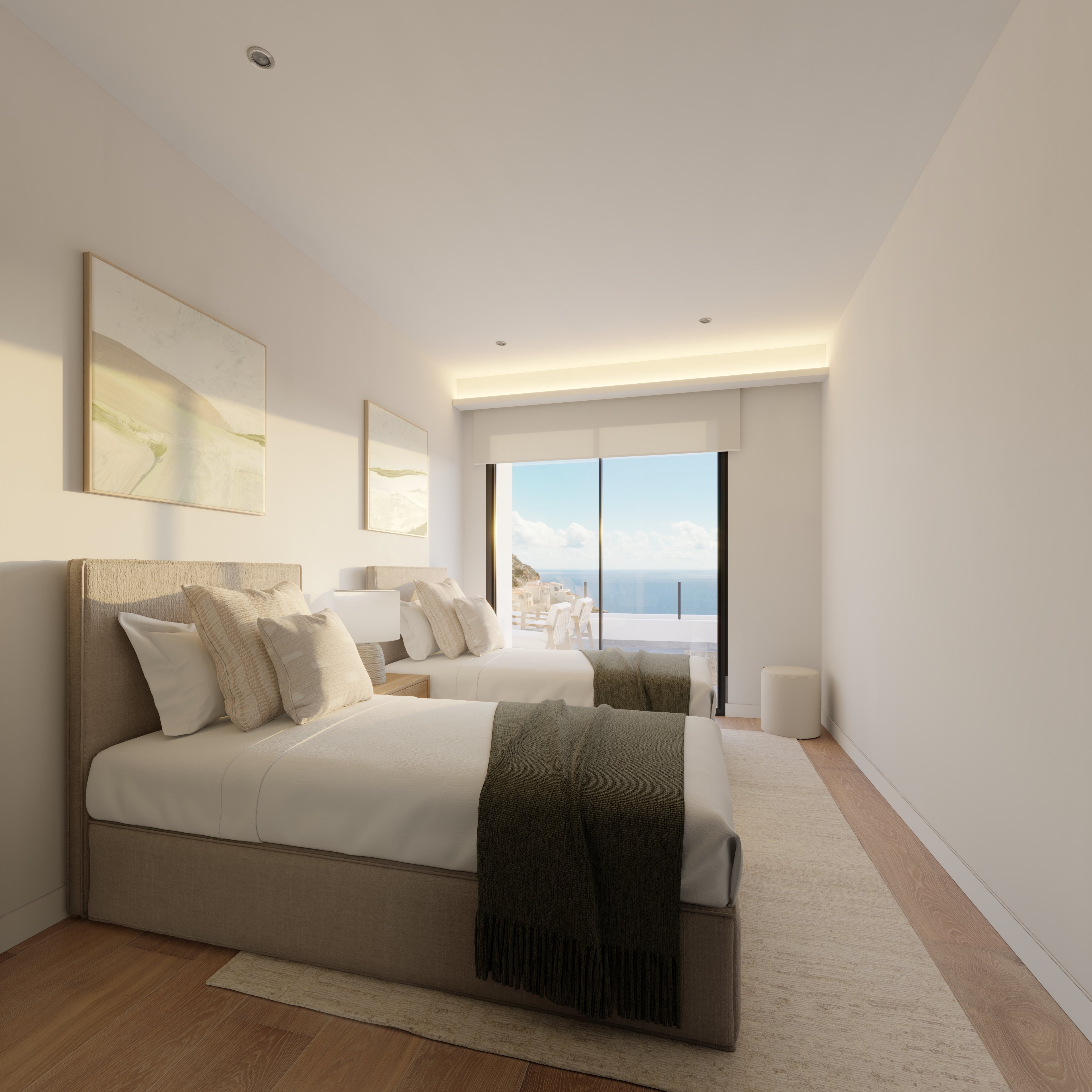 Viviendas en Cumbre del Sol con vistas al mar