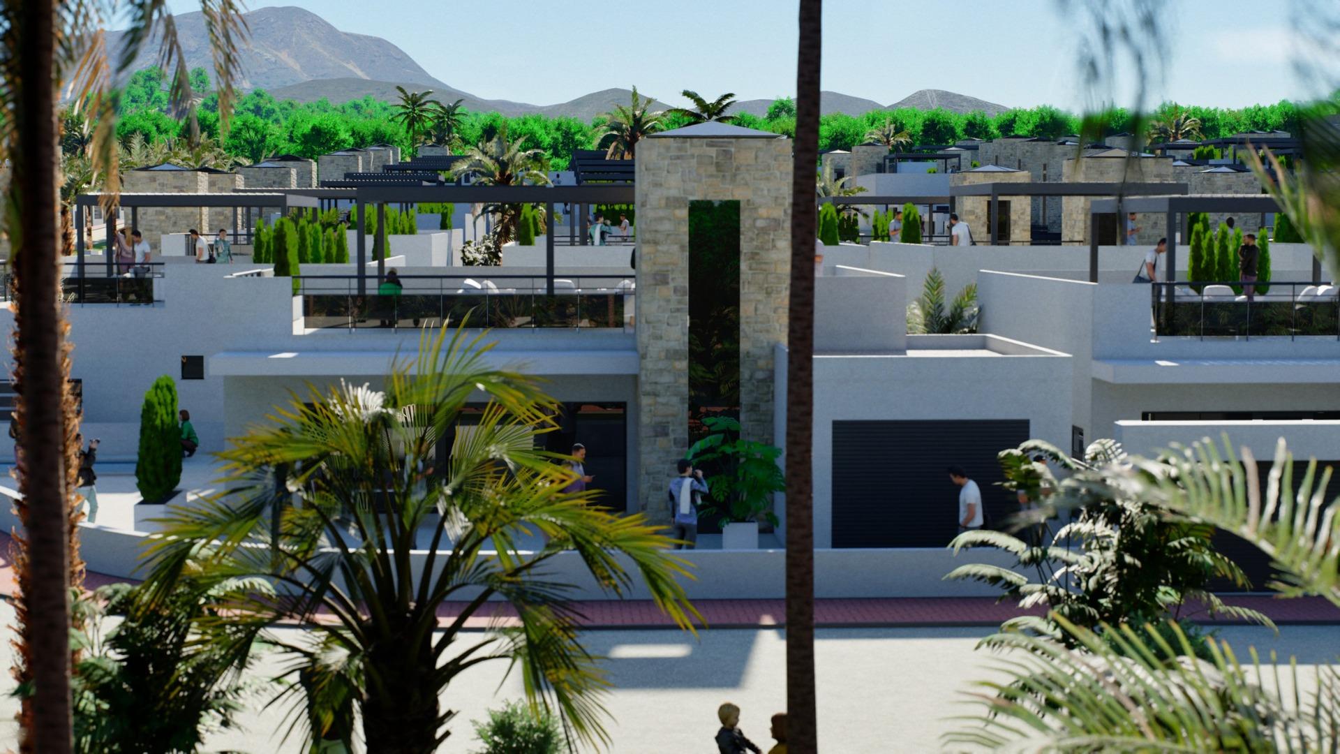 Residencial de obra nueva de apartamentos, bungalows y villas en Fuente Álamo, Murcia