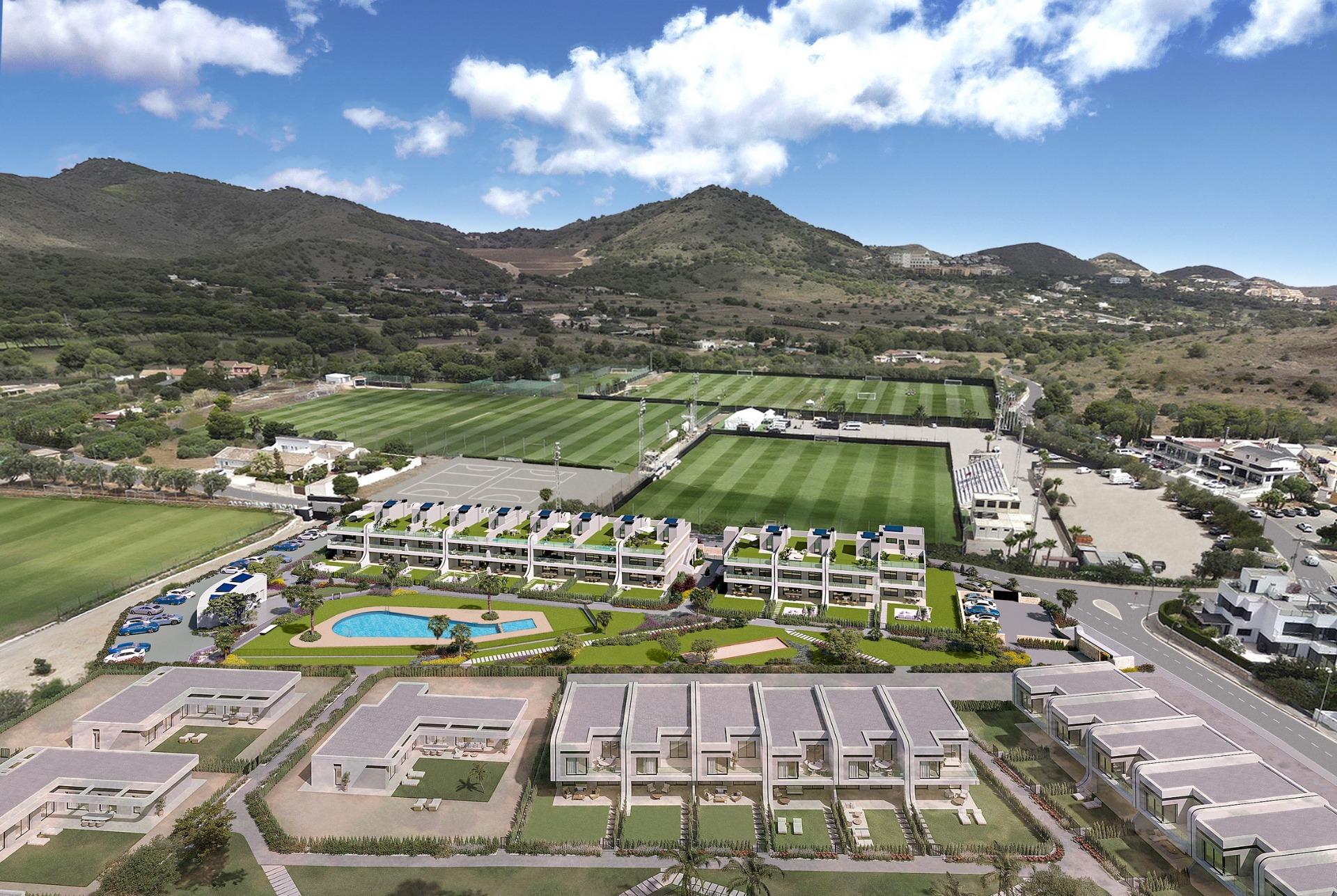 Residencial con bungalows, adosados y villas en La Manga Club