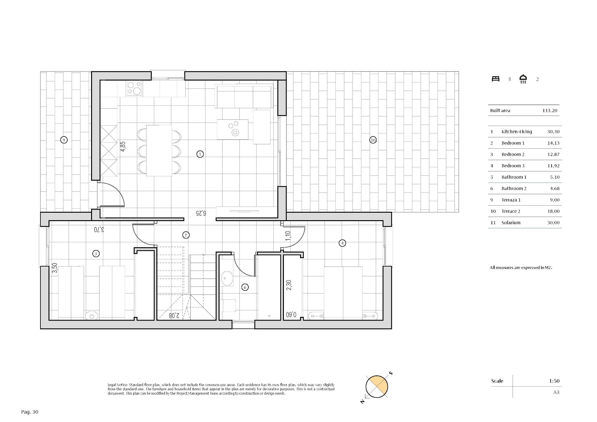Exclusivas villas de nueva construcción en la zona del campo de golf de Algorfa