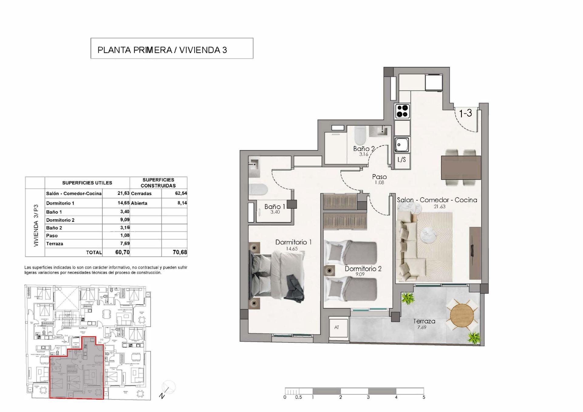 Apartamentos de nueva construcción en el corazón de Santa Pola, a solo 600 metros de la playa