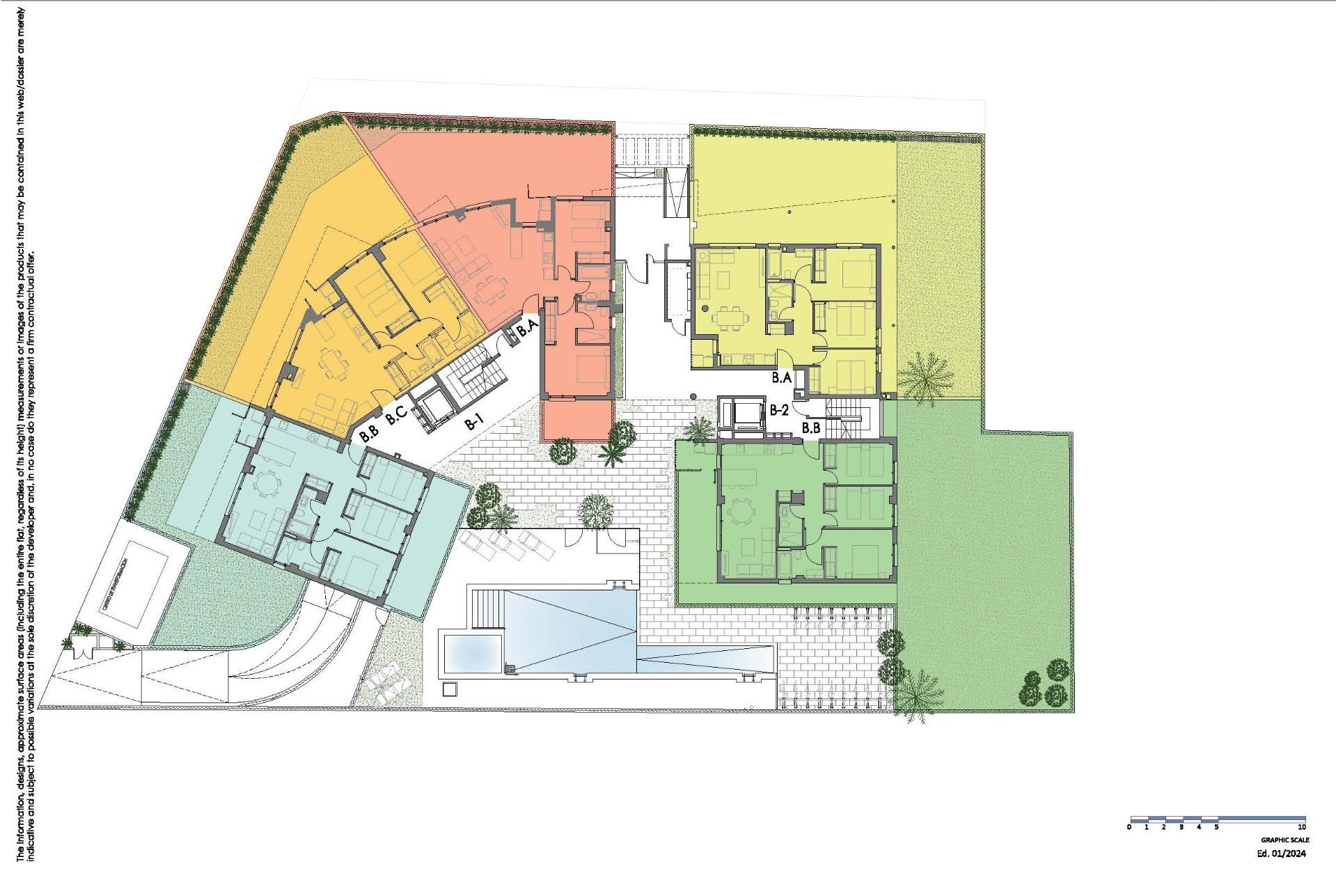 Apartamentos de nueva construcción en Cala Blanca, Jávea, a solo 100 metros del mar