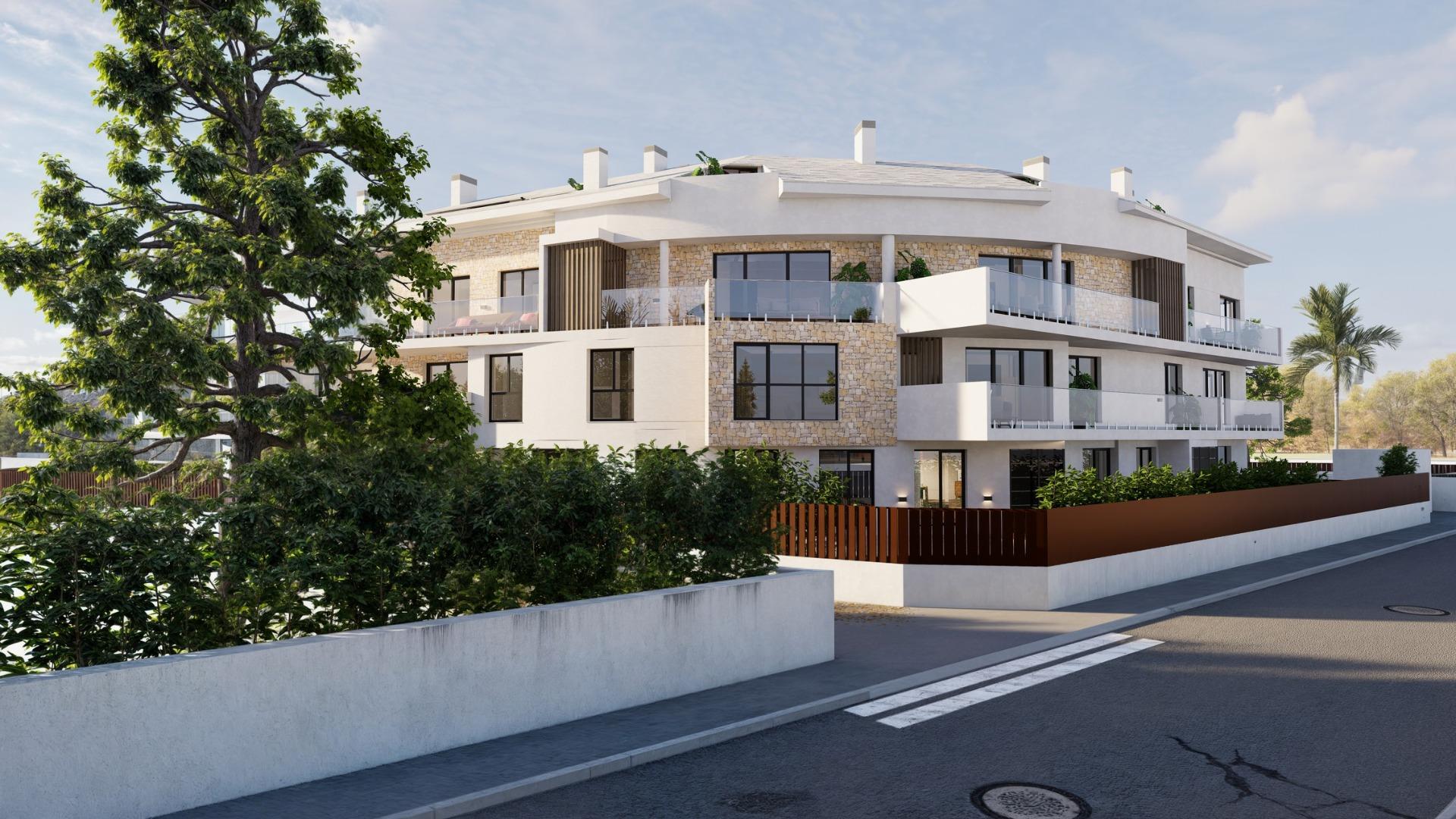 Apartamentos de nueva construcción en Cala Blanca, Jávea, a solo 100 metros del mar