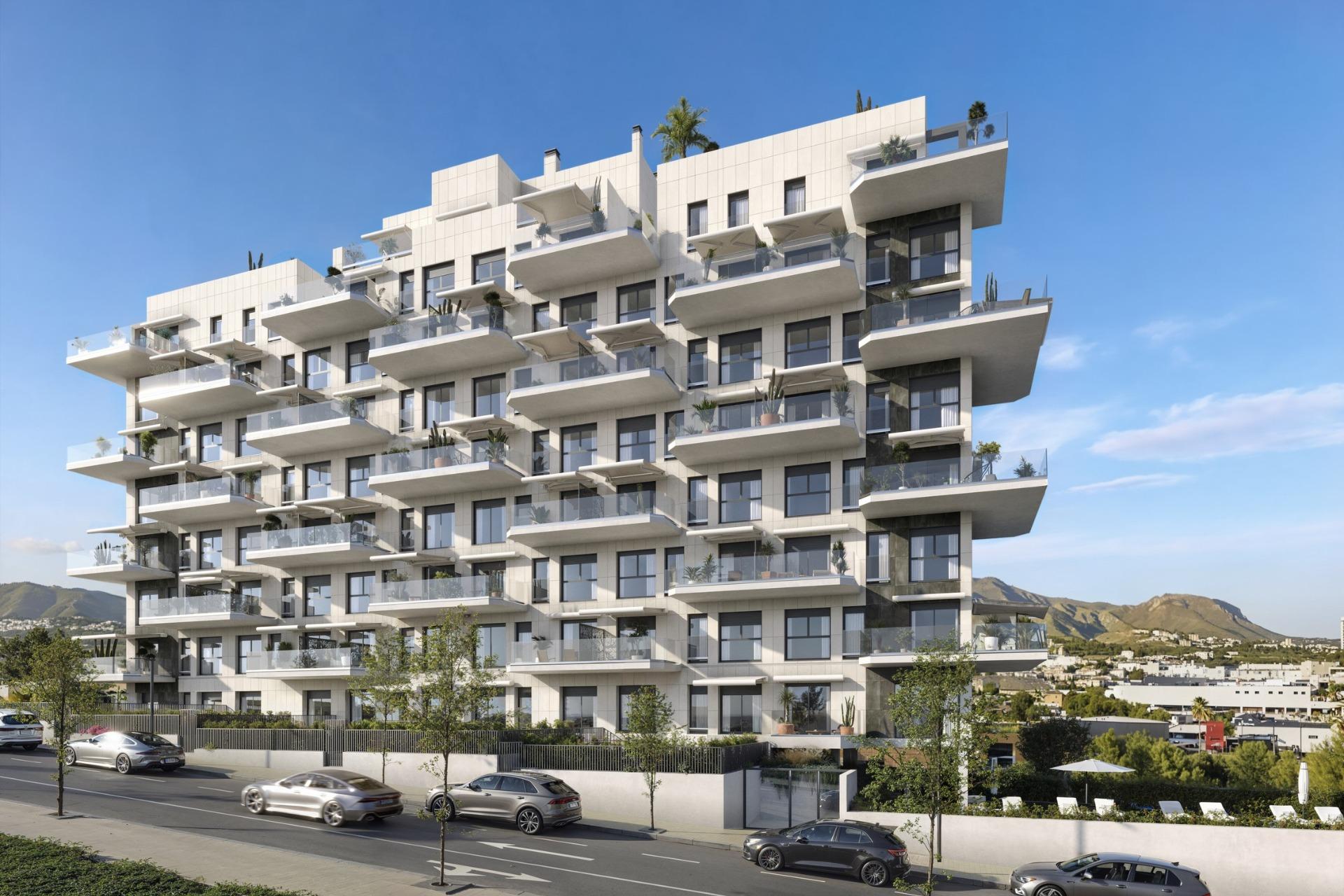 Apartamentos de lujo de nueva construcción en Cala Finestrat, cerca de la playa