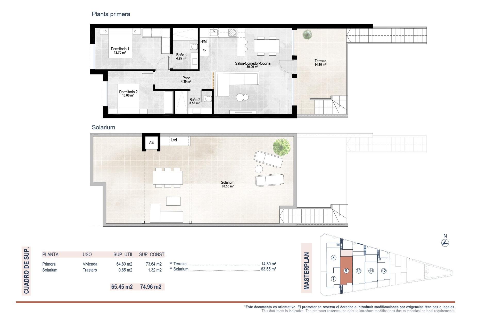 Apartamentos modernos con piscina comunitaria cerca de la playa en San Pedro del Pinatar