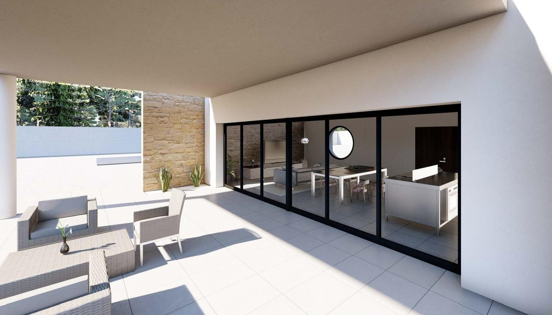 Moderna villa de nueva construcción en una gran parcela rústica cerca de Pinoso