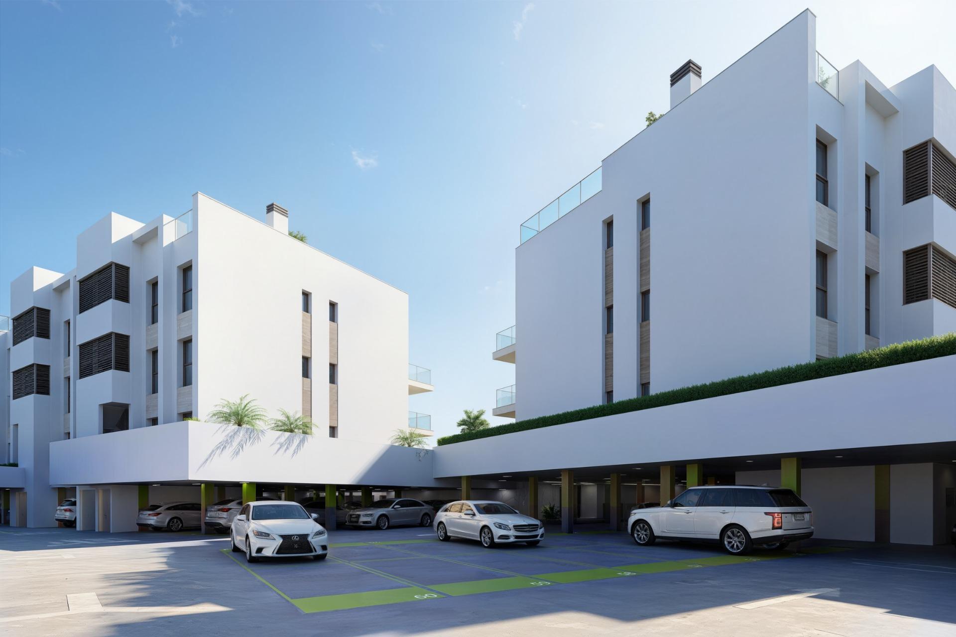 Villas de nueva construcción con piscina privada en Serena Golf-Los Alcázares